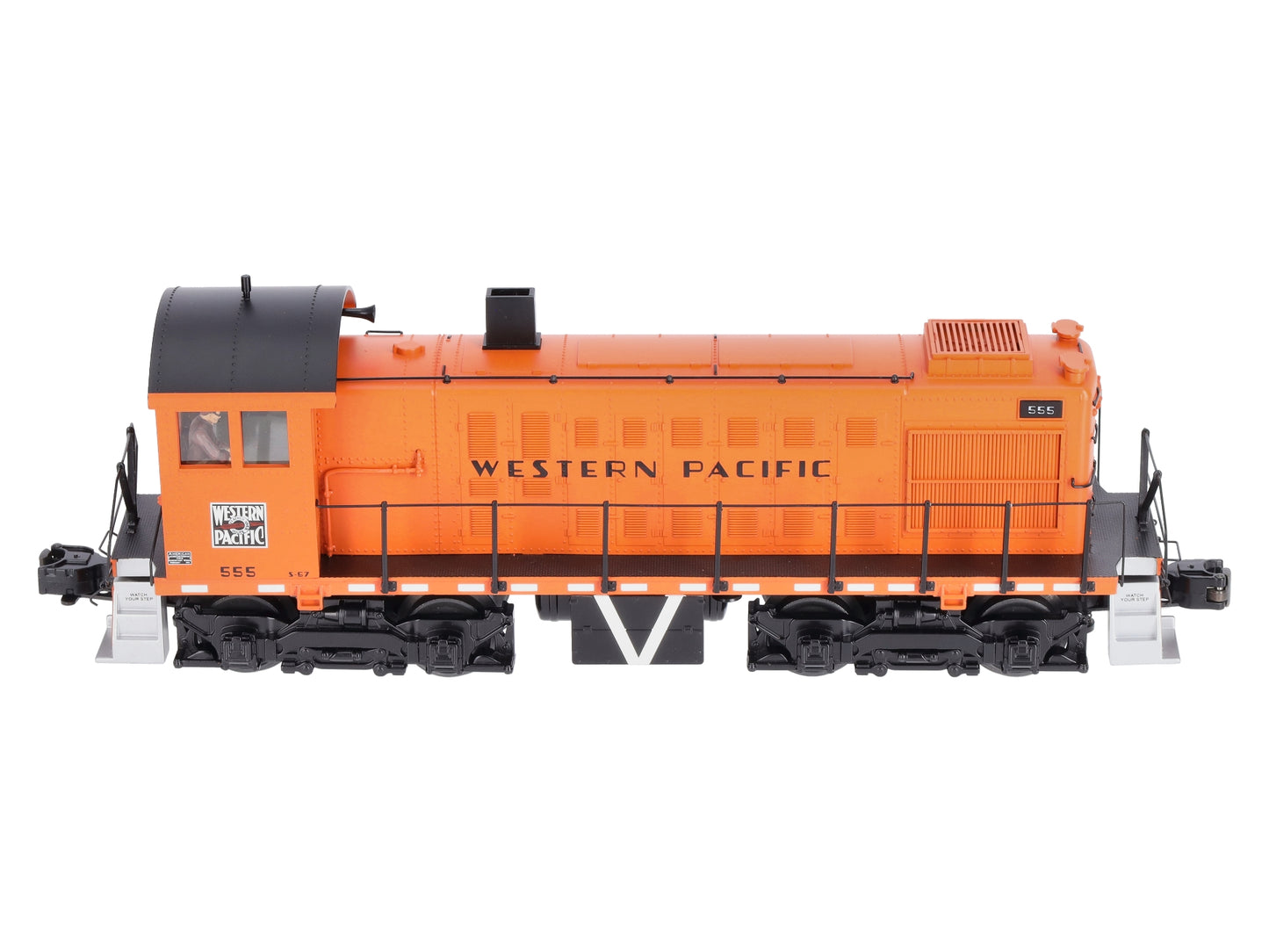 MTH 20-2502-3 Western Pacific Alco S-2 Non-Powered Diesel Switcher #555