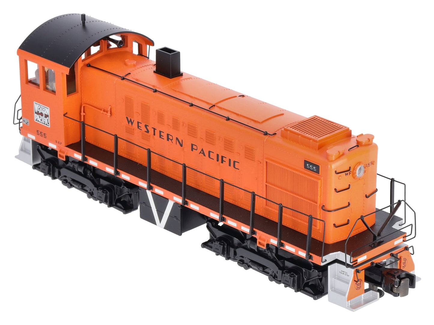 MTH 20-2502-3 Western Pacific Alco S-2 Non-Powered Diesel Switcher #555