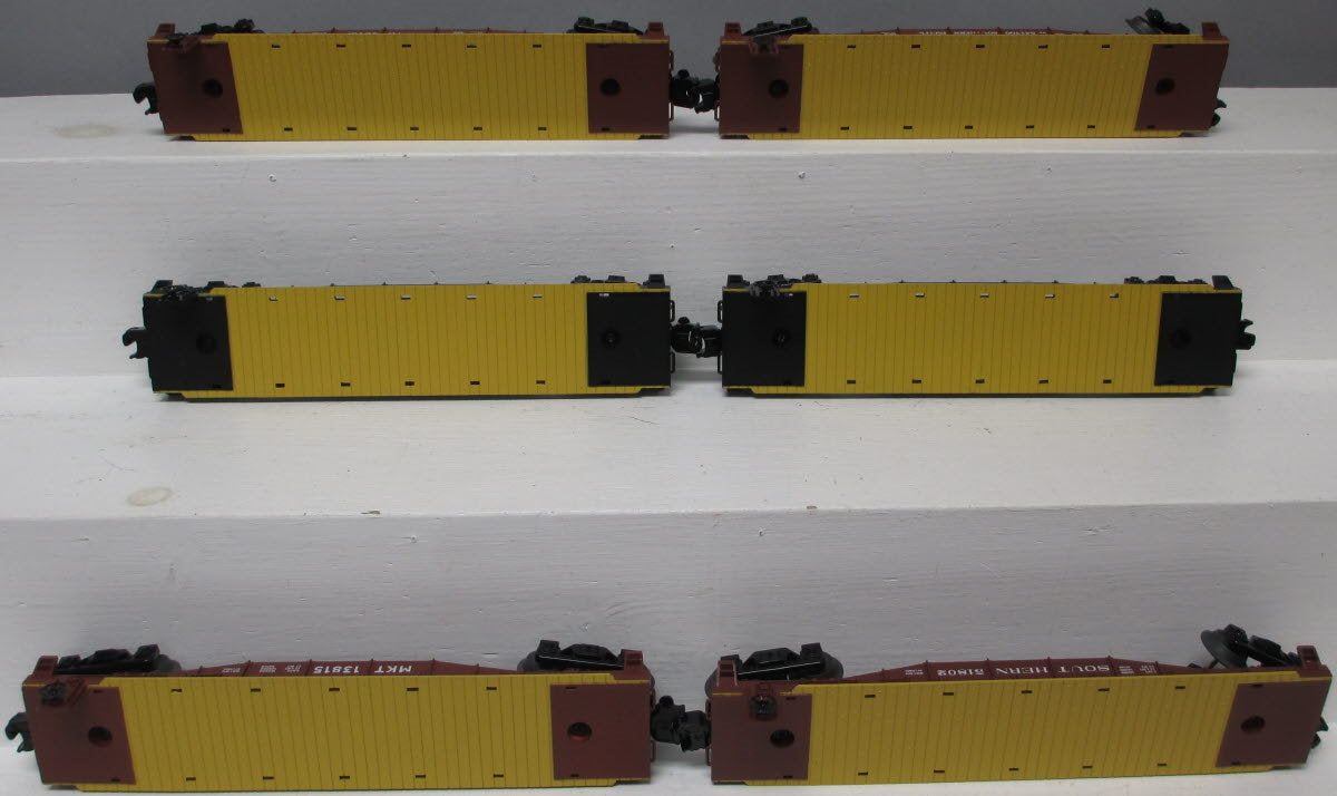 Lionel 6-84455 O Assorted Flat Cars (Set of 6)