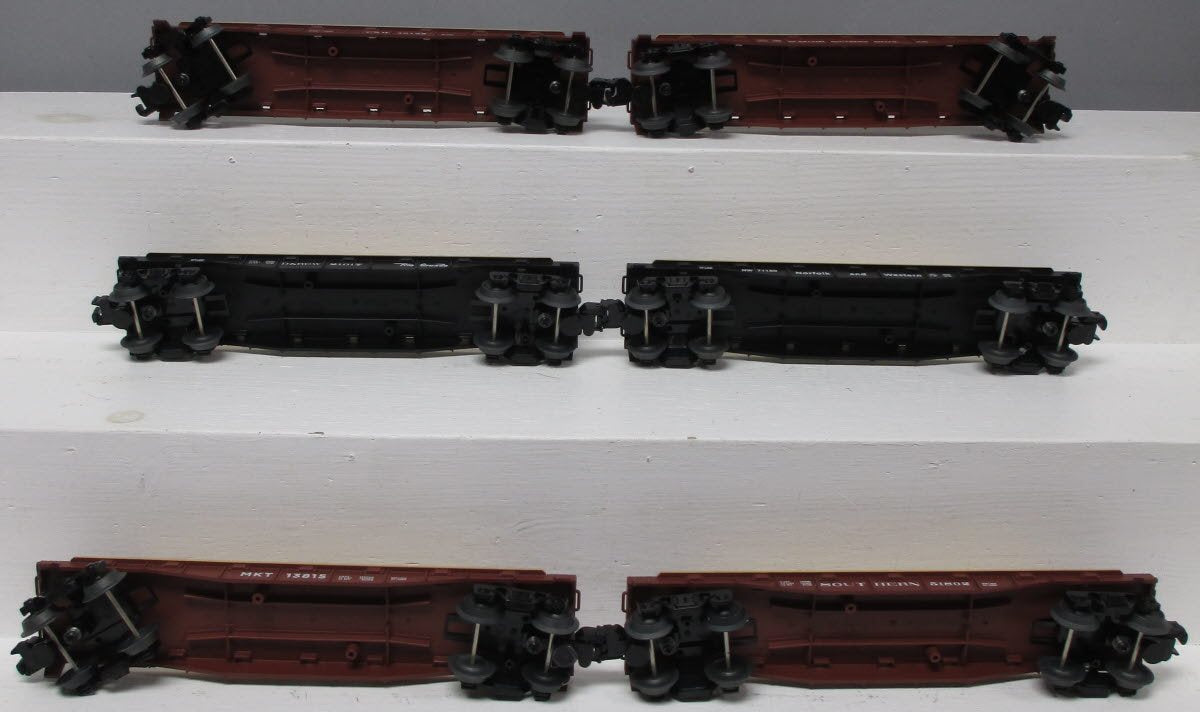 Lionel 6-84455 O Assorted Flat Cars (Set of 6)