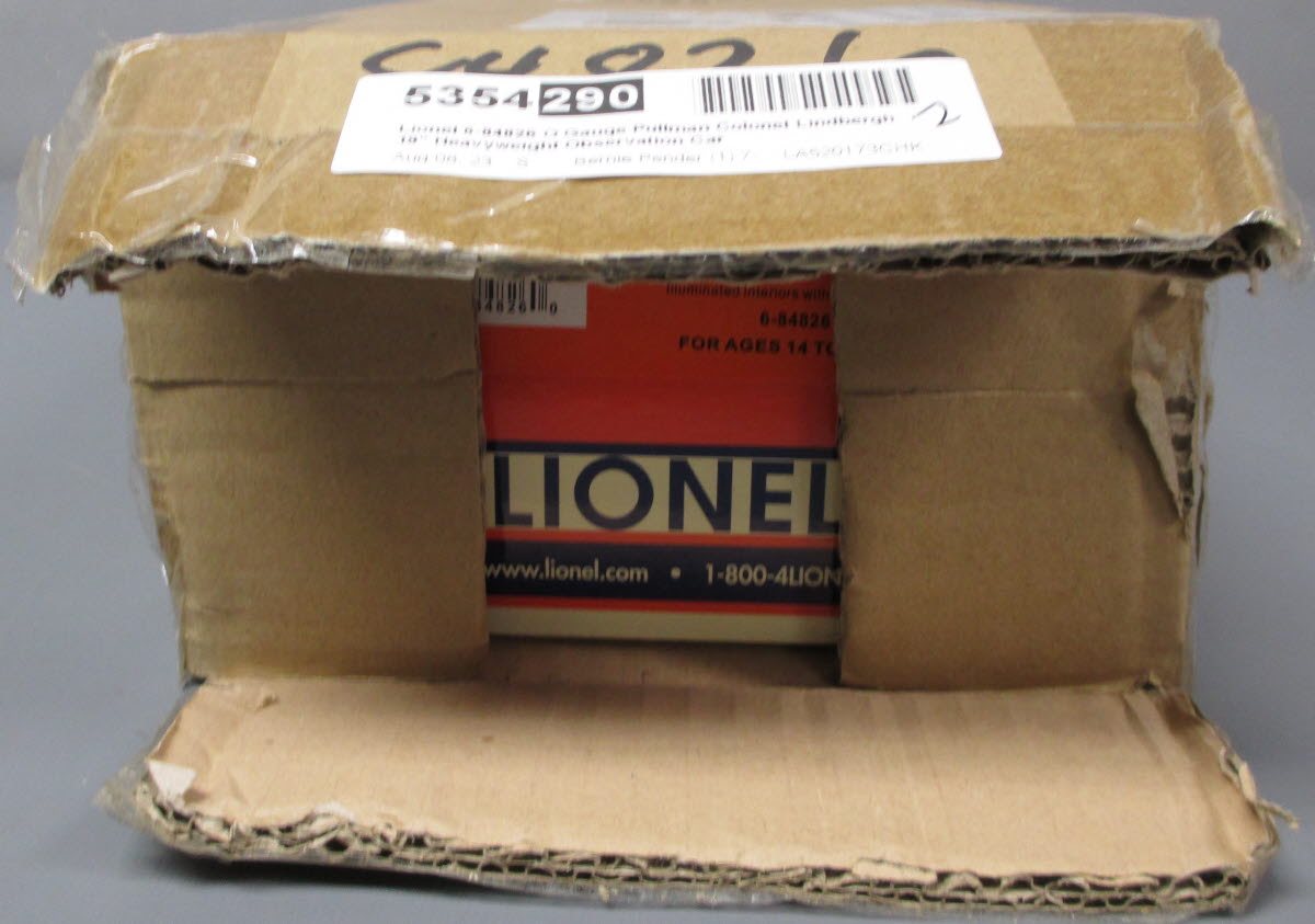 Lionel 6-84826 O Gauge Pullman Colonel Lindbergh 19