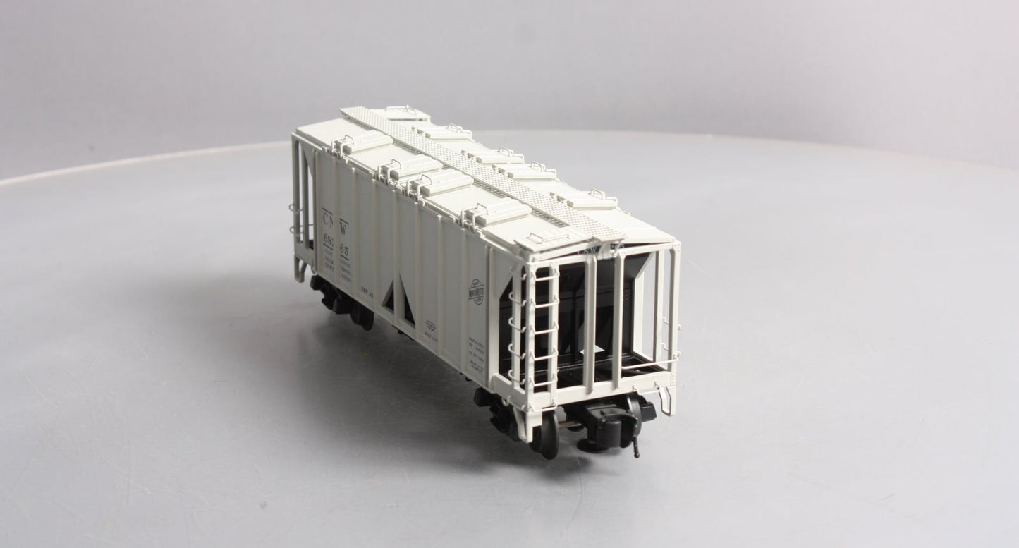 Atlas 8385-1 O Gauge Chicago & North Western Covered Hopper Car #68265 (3 Rail)
