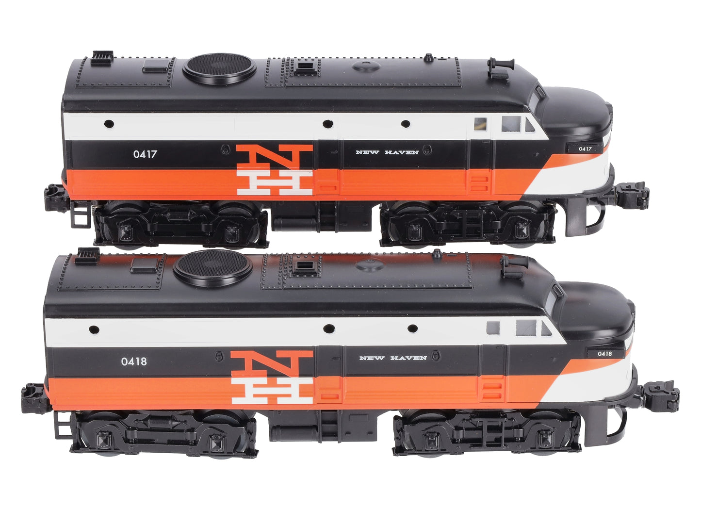 Lionel 6-84419 New Haven Lionchief Plus FA AA Diesel Locomotive Set #417/418