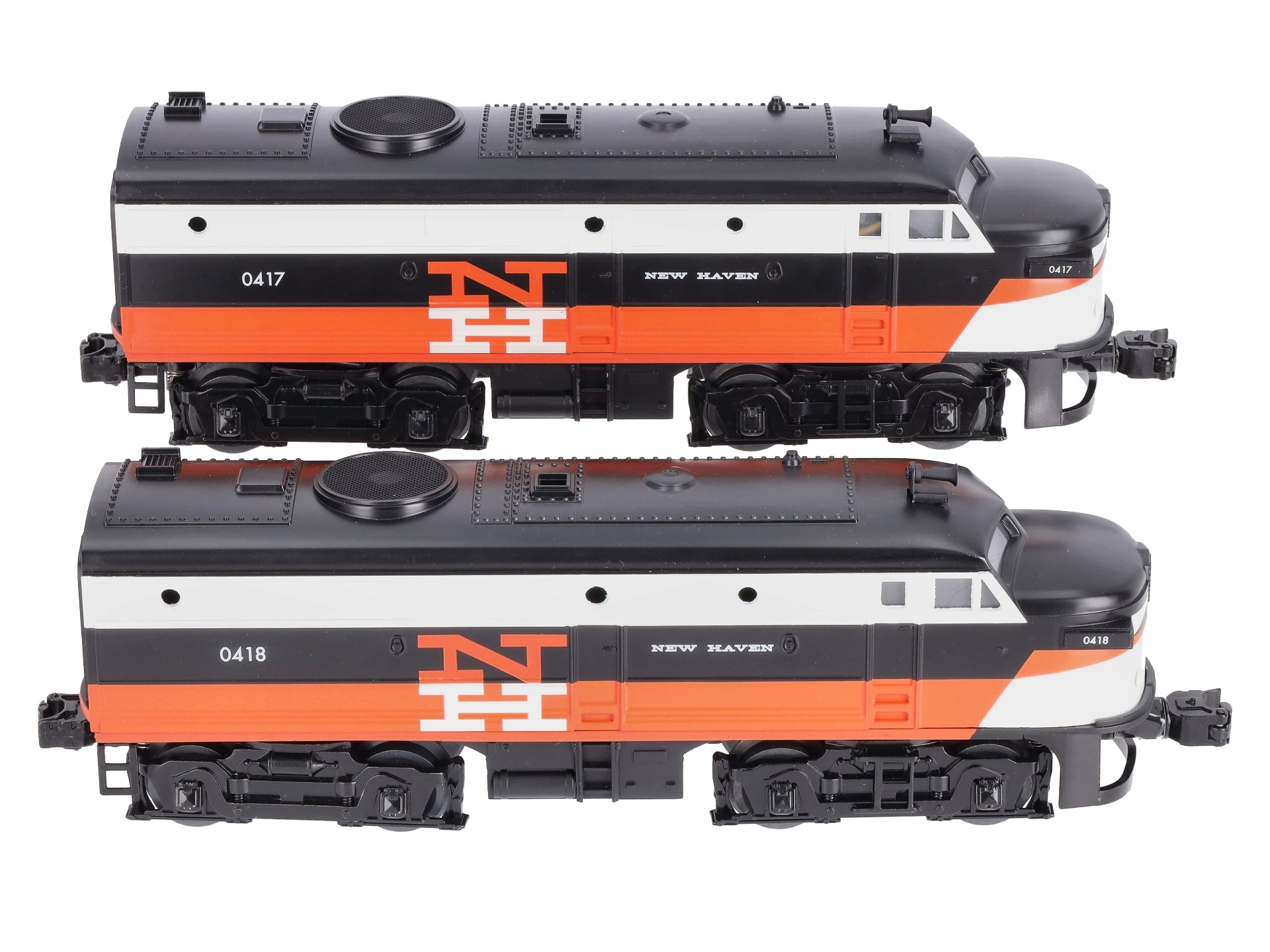 Lionel 6-84419 New Haven Lionchief Plus FA AA Diesel Locomotive Set #417/418