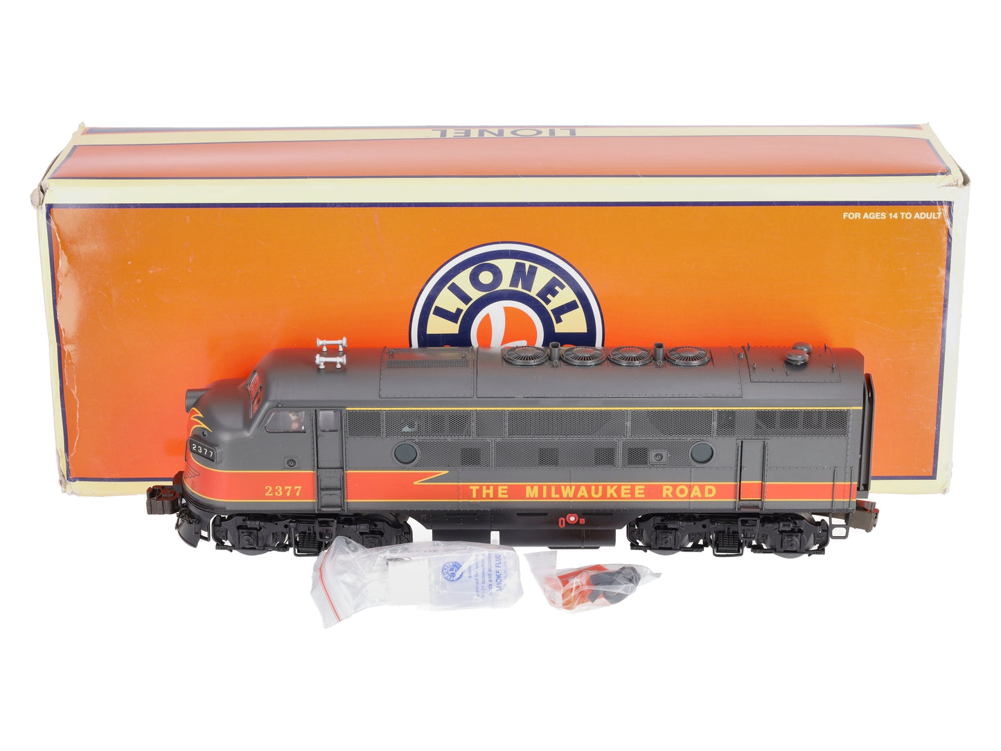 Lionel 6-34589 O Gauge Milwaukee Rd. F3A Powered Diesel Locomotive #2377