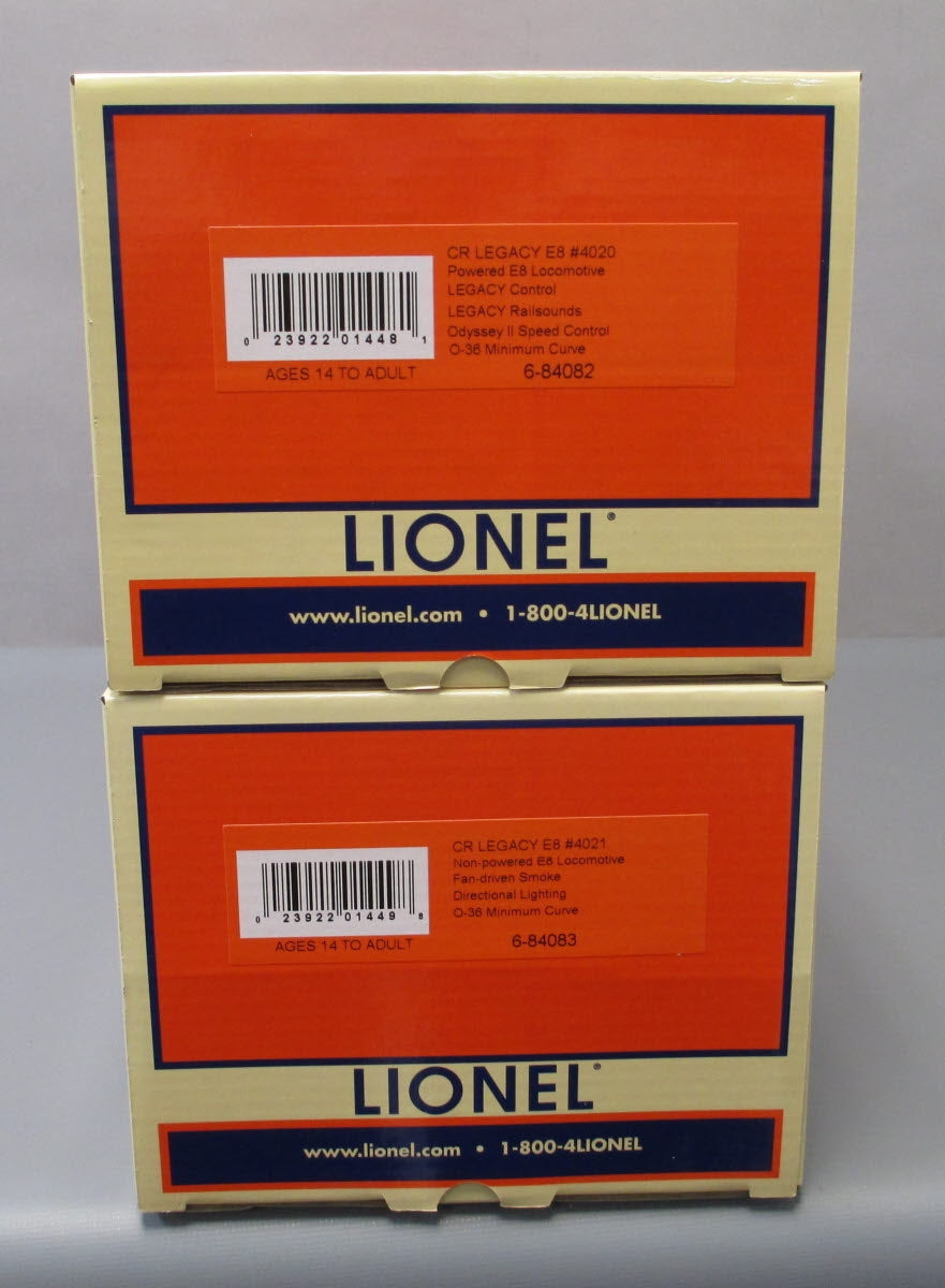 Lionel 6-84081 Conrail EMD E8 AA Diesel Locomotive #4020/#4021