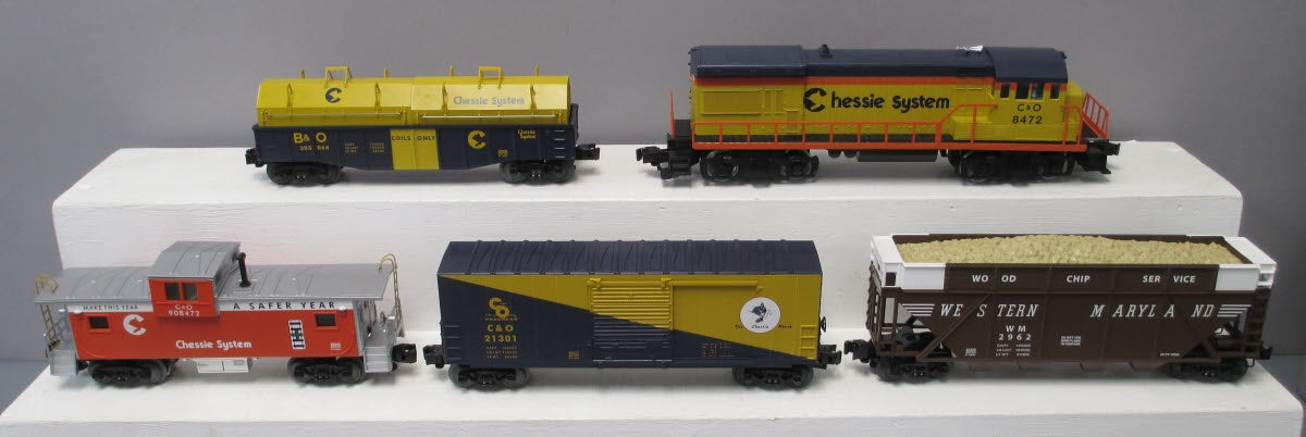 Lionel 6-82324 O Gauge Chessie System LionChief  Diesel Freight Train Set