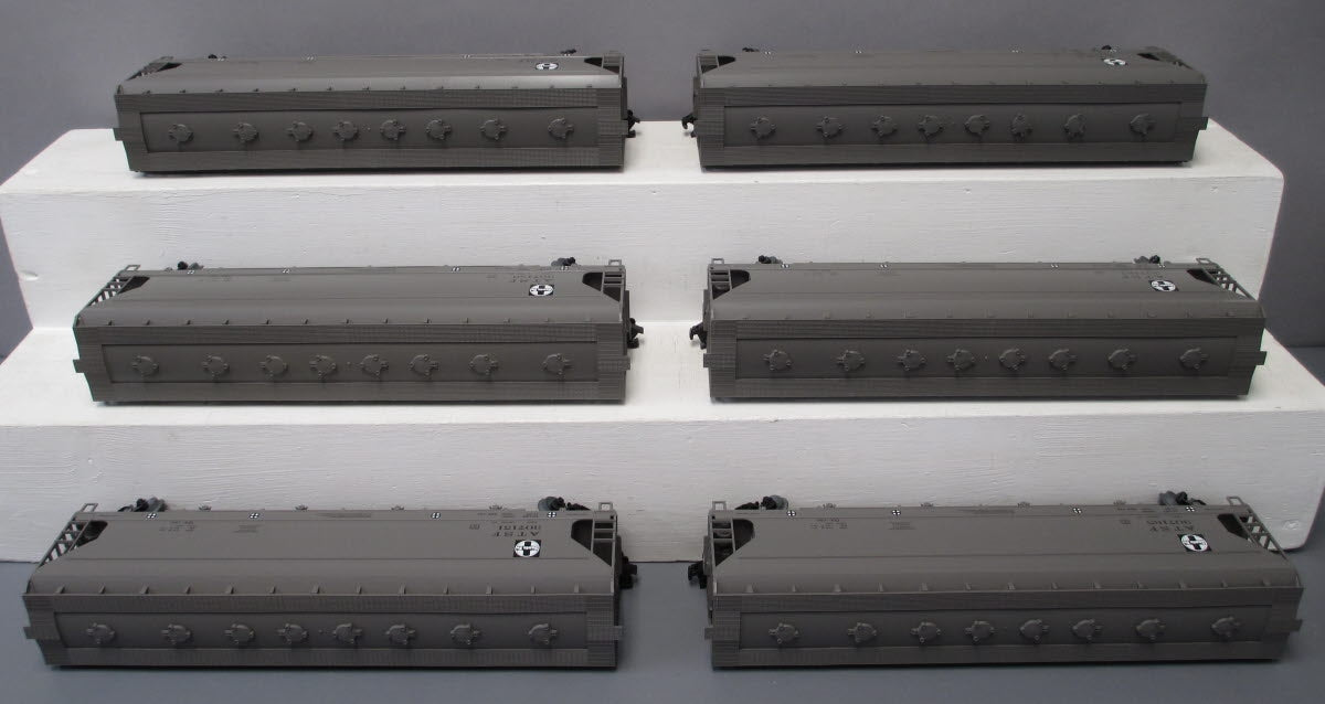 Lionel 3-17150 O Santa Fe 4 Bay Hopper Covered Hopper (Pack of 6)