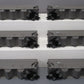 Lionel 3-17150 O Santa Fe 4 Bay Hopper Covered Hopper (Pack of 6)
