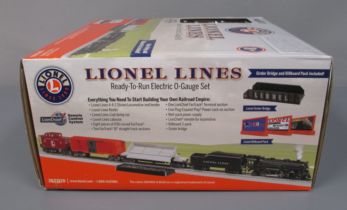 Lionel 2023120 Lionel Lines LionChief O Gauge Steam Freight Set with Bluetooth