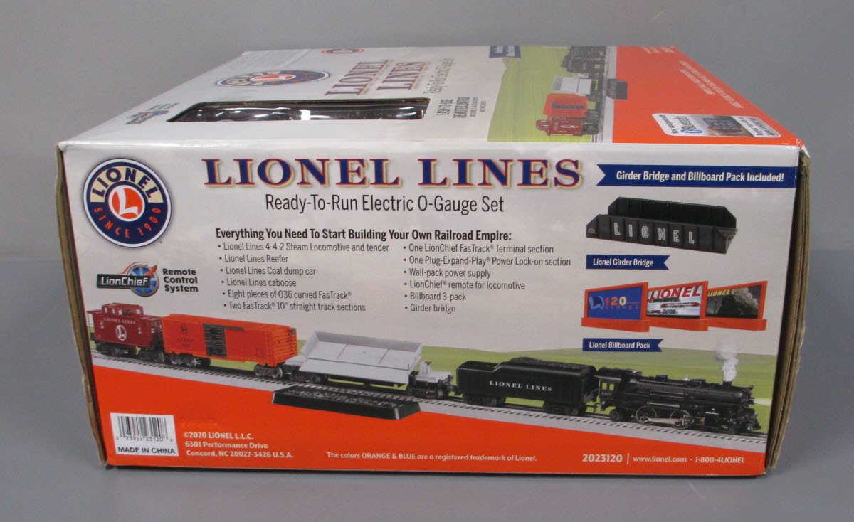 Lionel 2023120 Lionel Lines LionChief O Gauge Steam Freight Set with Bluetooth