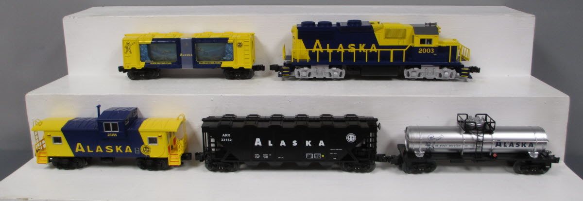 Lionel 2023150 Alaska LionChief O Gauge Diesel Freight Starter Train Set