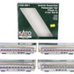 Kato 106-3511 N Scale Superliner 4-Car Passenger Set B