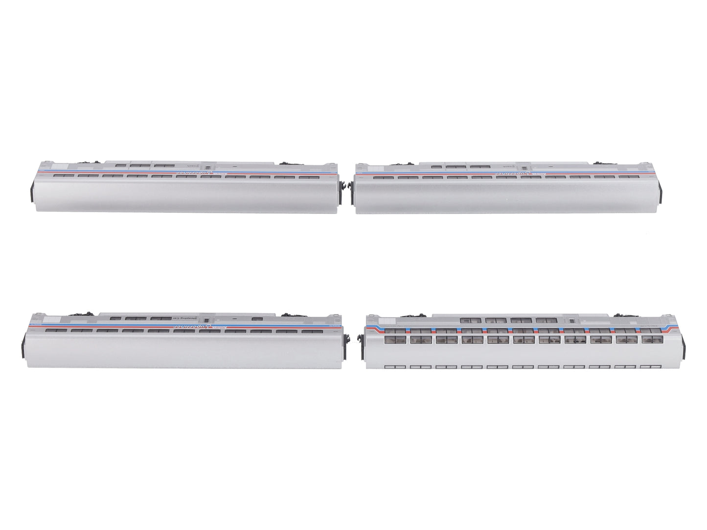 Kato 106-3511 N Scale Superliner 4-Car Passenger Set B