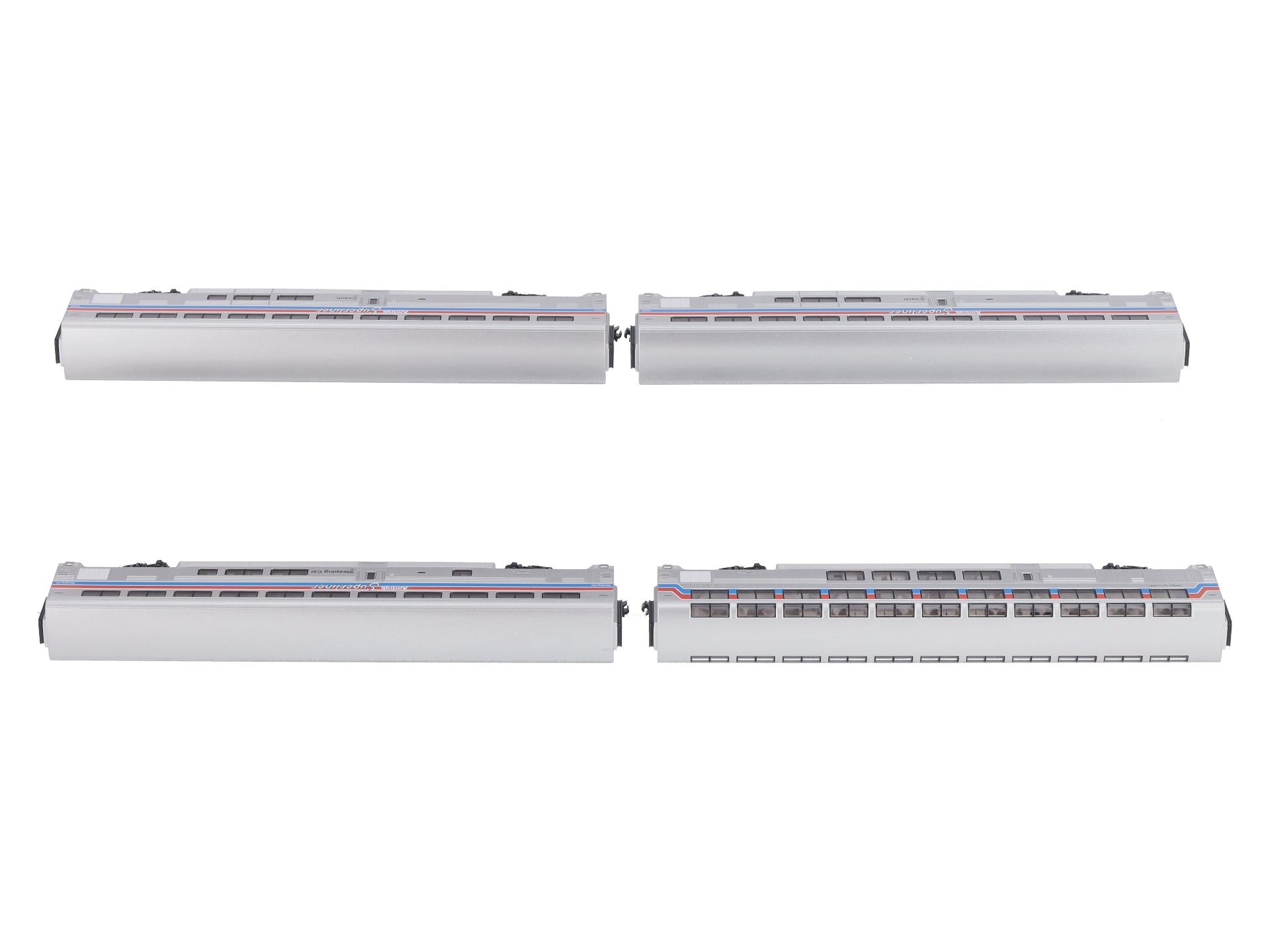Kato 106-3511 N Scale Superliner 4-Car Passenger Set B