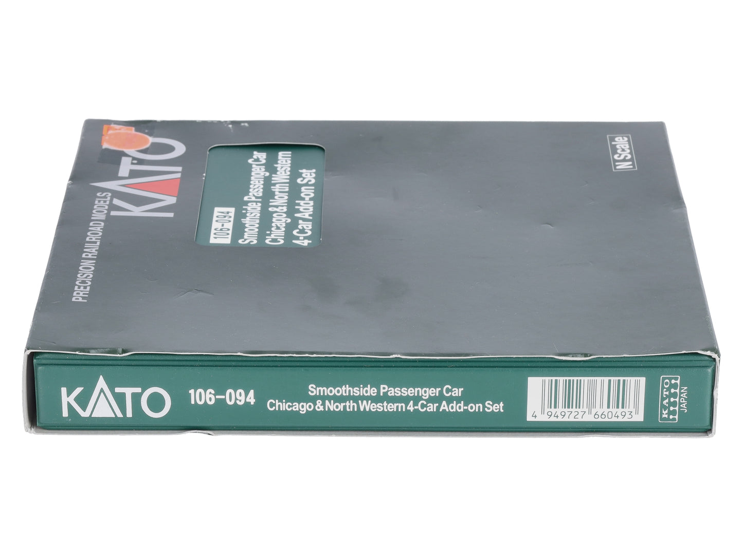 Kato 106-094 Chicago & North Western Smoothside 4-Car Passenger Set