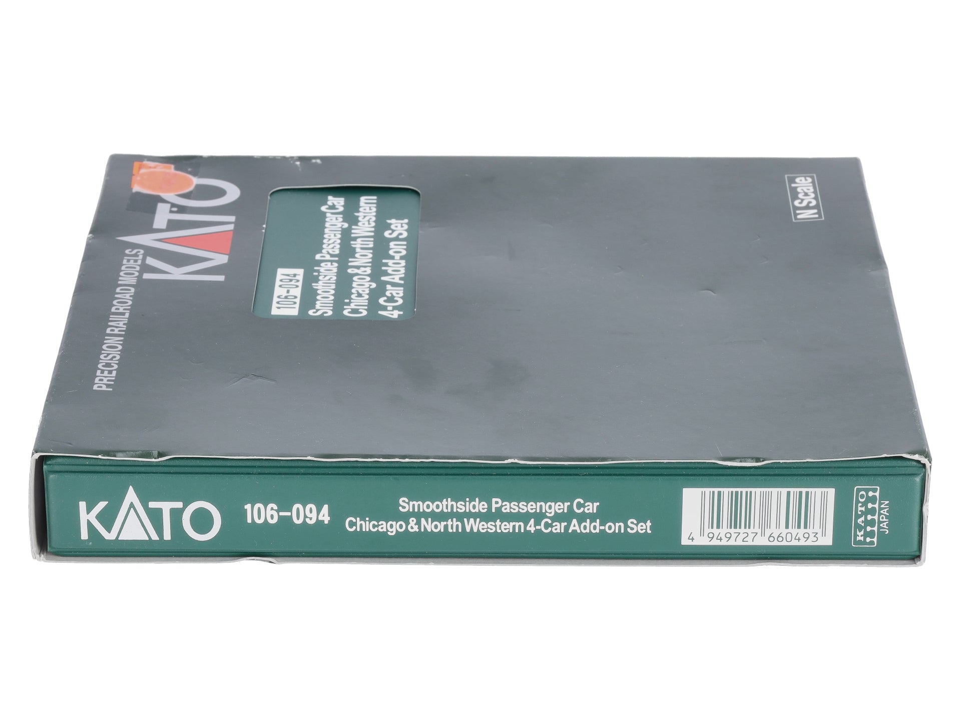 Kato 106-094 Chicago & North Western Smoothside 4-Car Passenger Set