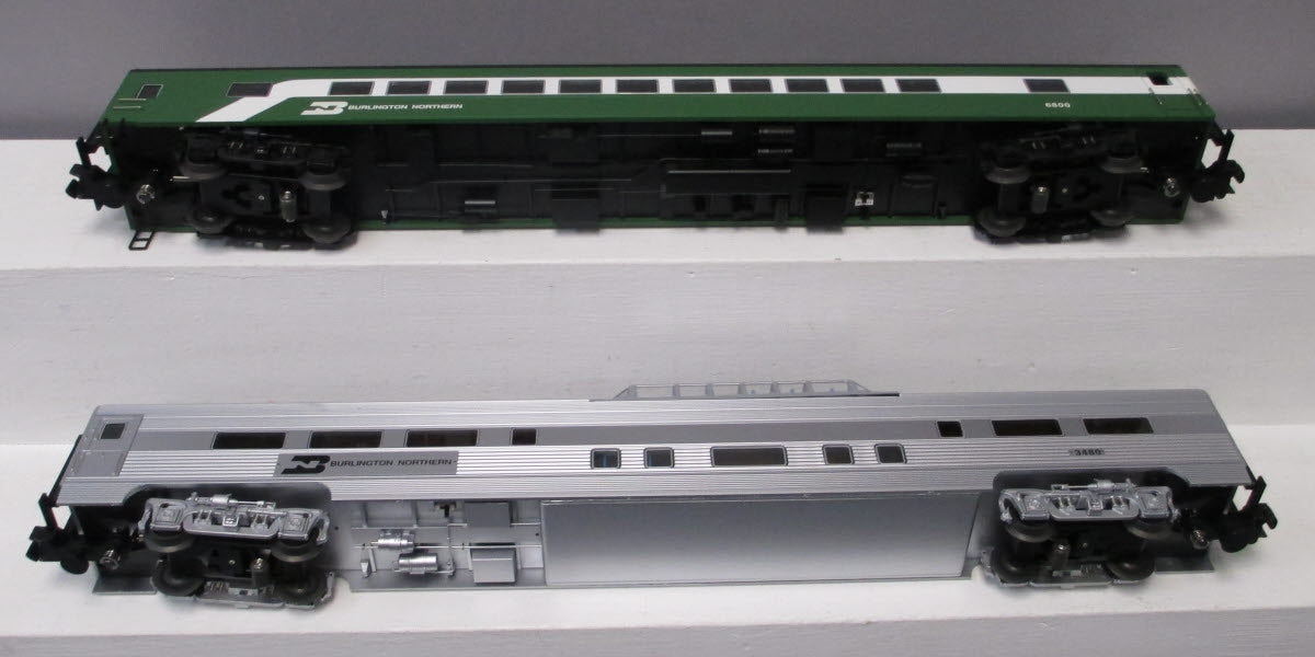 Lionel 6-84050 O Scale Burlington Northern 21" Passenger Cars 2-Pack