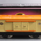 MTH 10-202 Std. Gauge 214 Tinplate Cream & Orange Box Car with Brass Trim