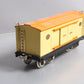 MTH 10-202 Std. Gauge 214 Tinplate Cream & Orange Box Car with Brass Trim