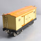 MTH 10-202 Std. Gauge 214 Tinplate Cream & Orange Box Car with Brass Trim