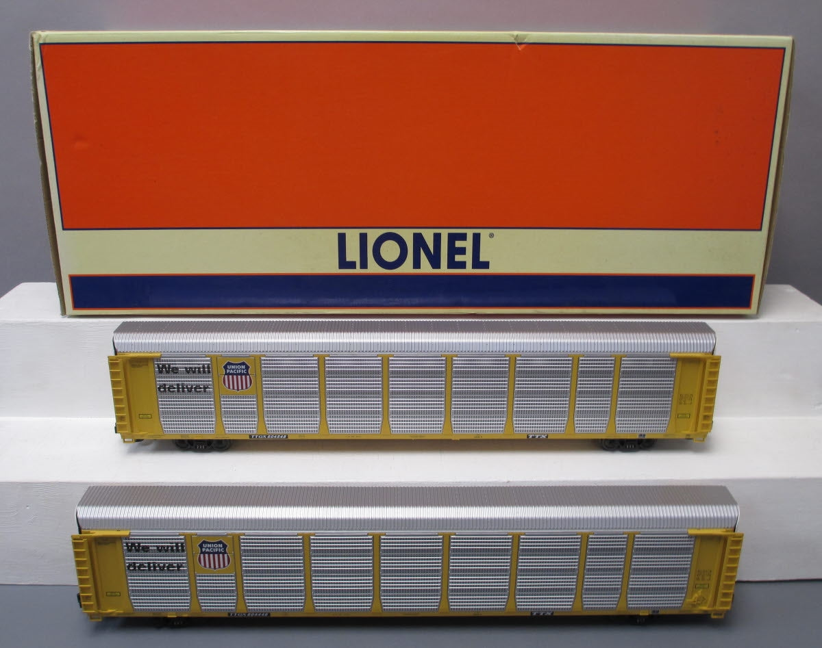 Lionel 6-19394 O UP 89' Autorack Cars (Set of 2)