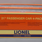 Lionel 6-85015 O Atlantic Coast Line Champion 21 Passenger Cars (Pack of 4)
