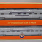 Lionel 6-85015 O Atlantic Coast Line Champion 21 Passenger Cars (Pack of 4)