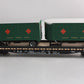 Lionel 6-27545 O Gauge Chesapeake & Ohio REA PS-4 Flatcars w/ Trailers
