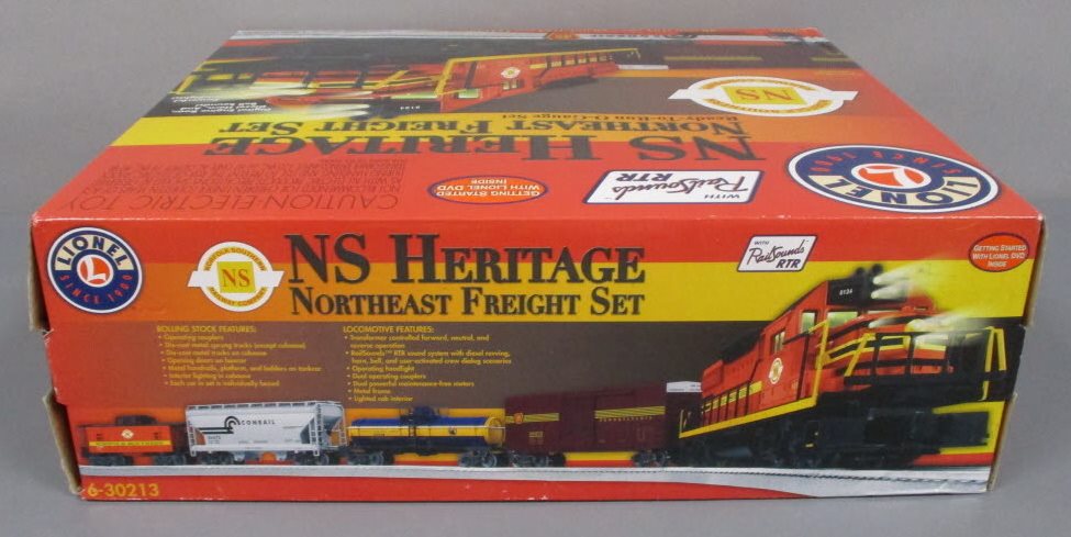 Lionel 6-30213 O Gauge Norfolk Southern Heritage Diesel Freight Train Set