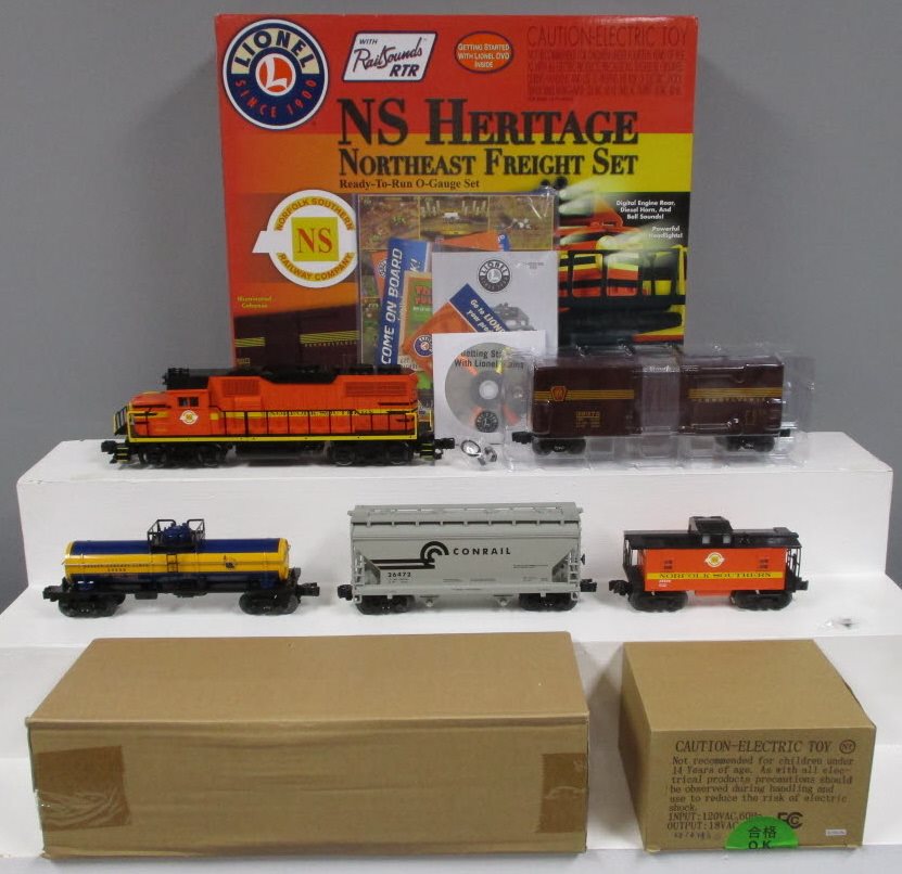 Lionel 6-30213 O Gauge Norfolk Southern Heritage Diesel Freight Train Set