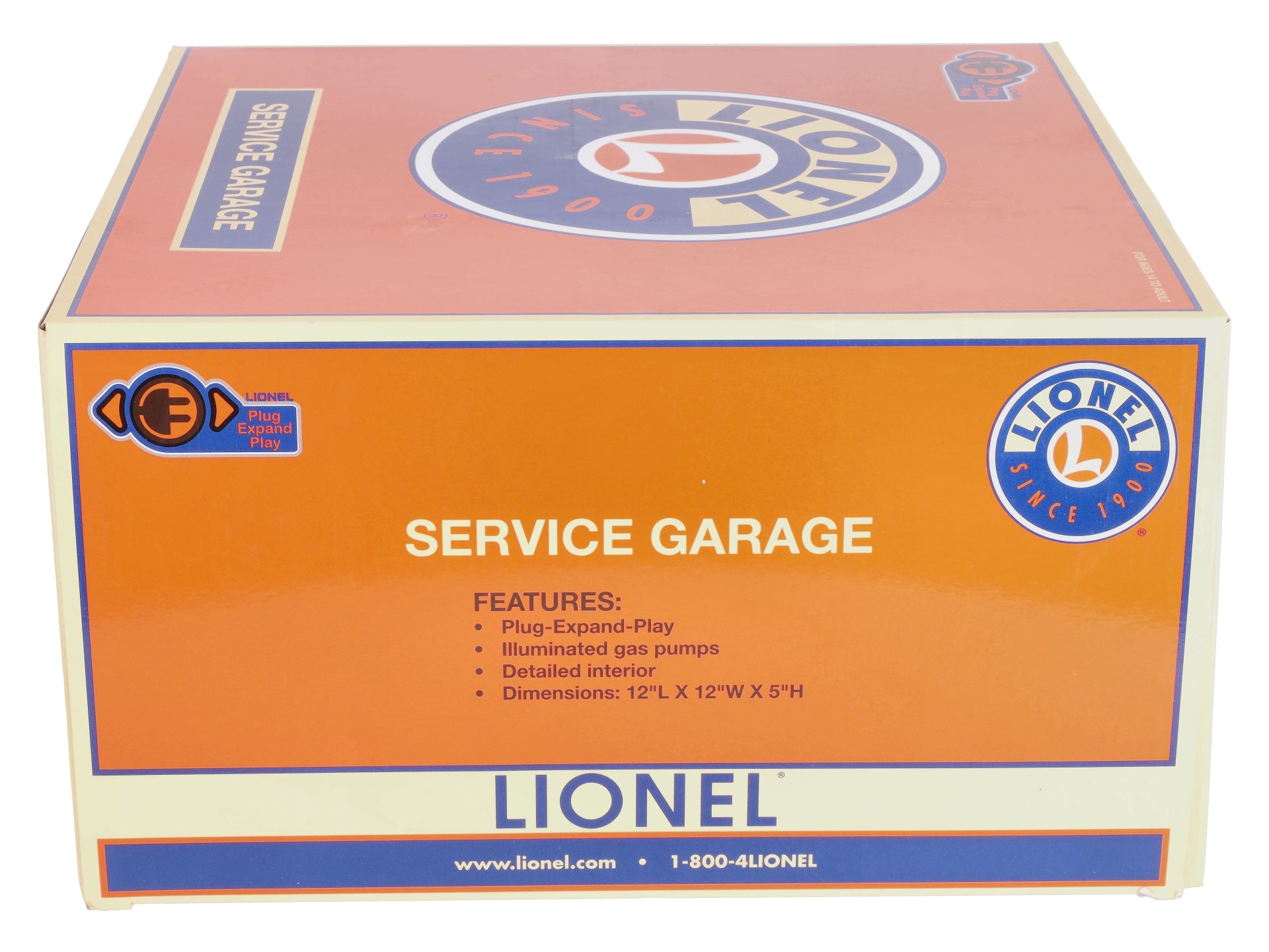 Lionel 2129240 O Plug-Expand-Play Cowens Towing Garage Building