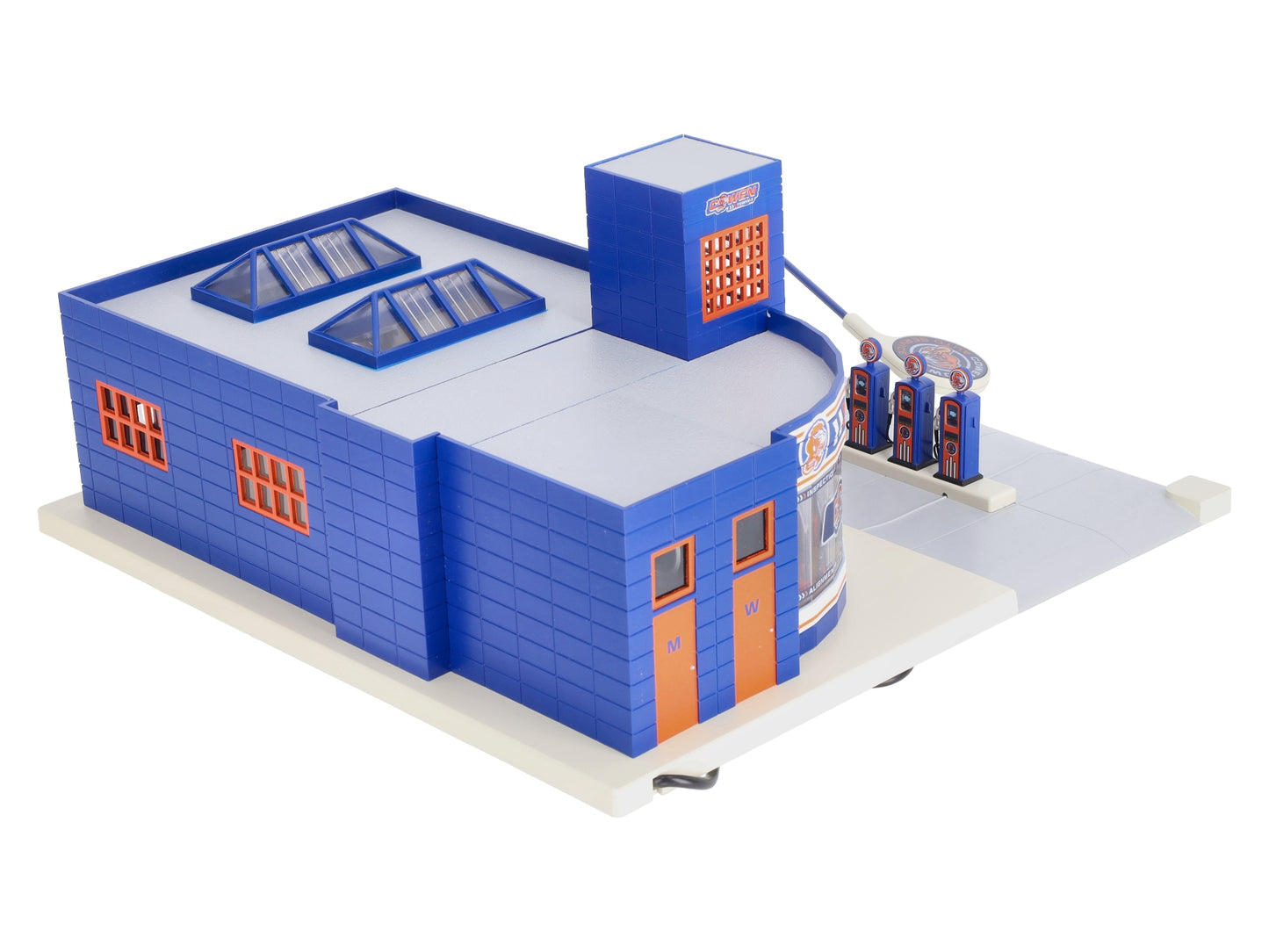 Lionel 2129240 O Plug-Expand-Play Cowens Towing Garage Building