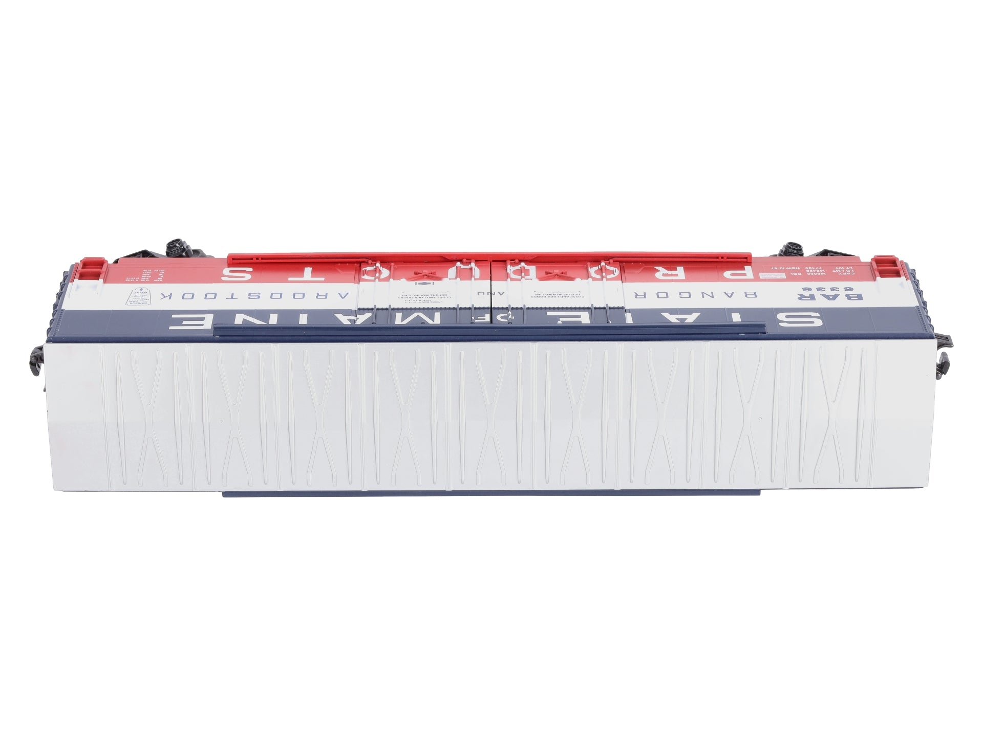MTH 30-74986 O Bangor & Aroostook 50' Double Door Plugged Boxcar #6336