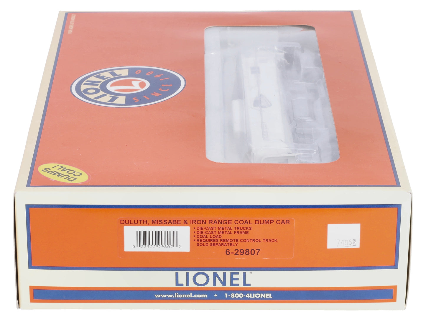 Lionel 6-29807 Duluth Missabe & Iron Range Coal Dump Car