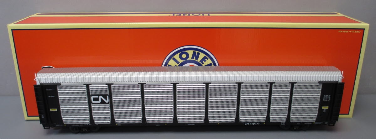 Lionel 6-29373 O Gauge Canadian National  89' Autorack Car #710771