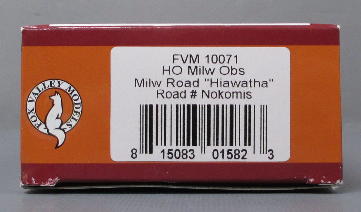 Fox Valley Models 10071 HO MILW Hiawatha "Nokomis" Observation Car