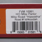 Fox Valley Models 10061 HO MILW Haiawatha "Ishkoodah" Parlor Passenger Car