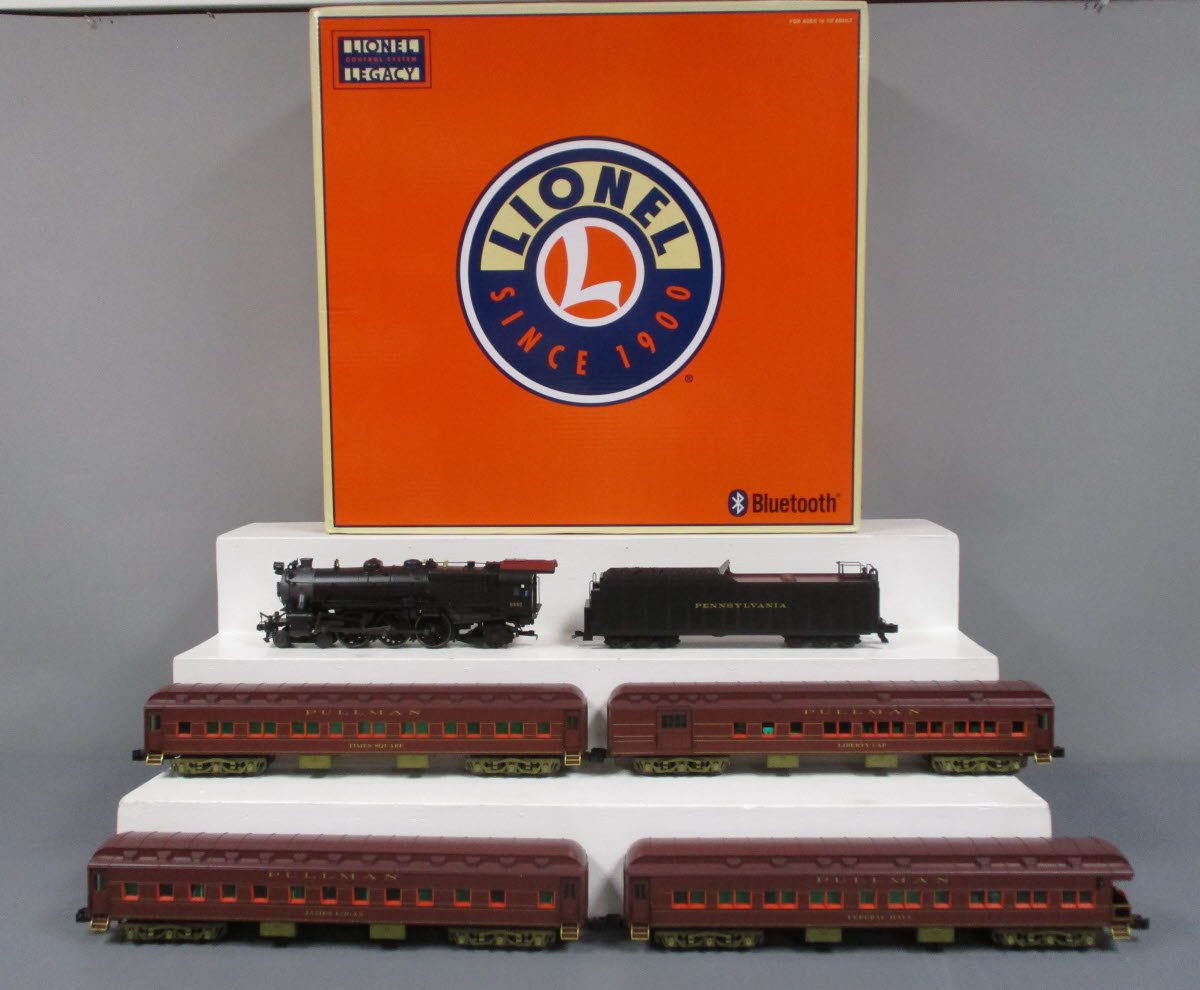 Lionel 6-84816 1930 PRR Broadway Limited O Gauge Steam Train Set with Bluetooth