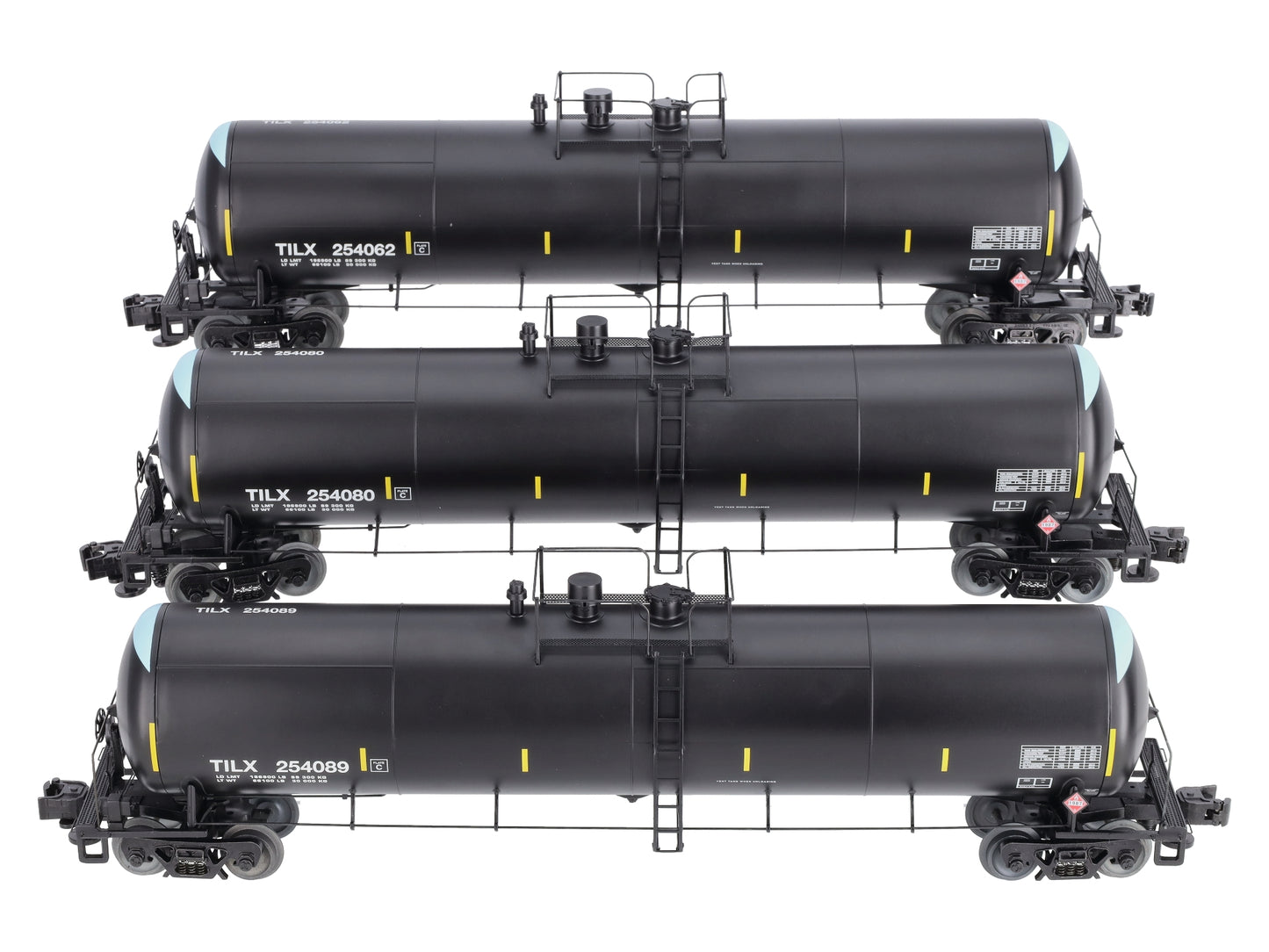 Lionel 6-84447 O TILX 30K Gallon Tank Cars (Set of 3)