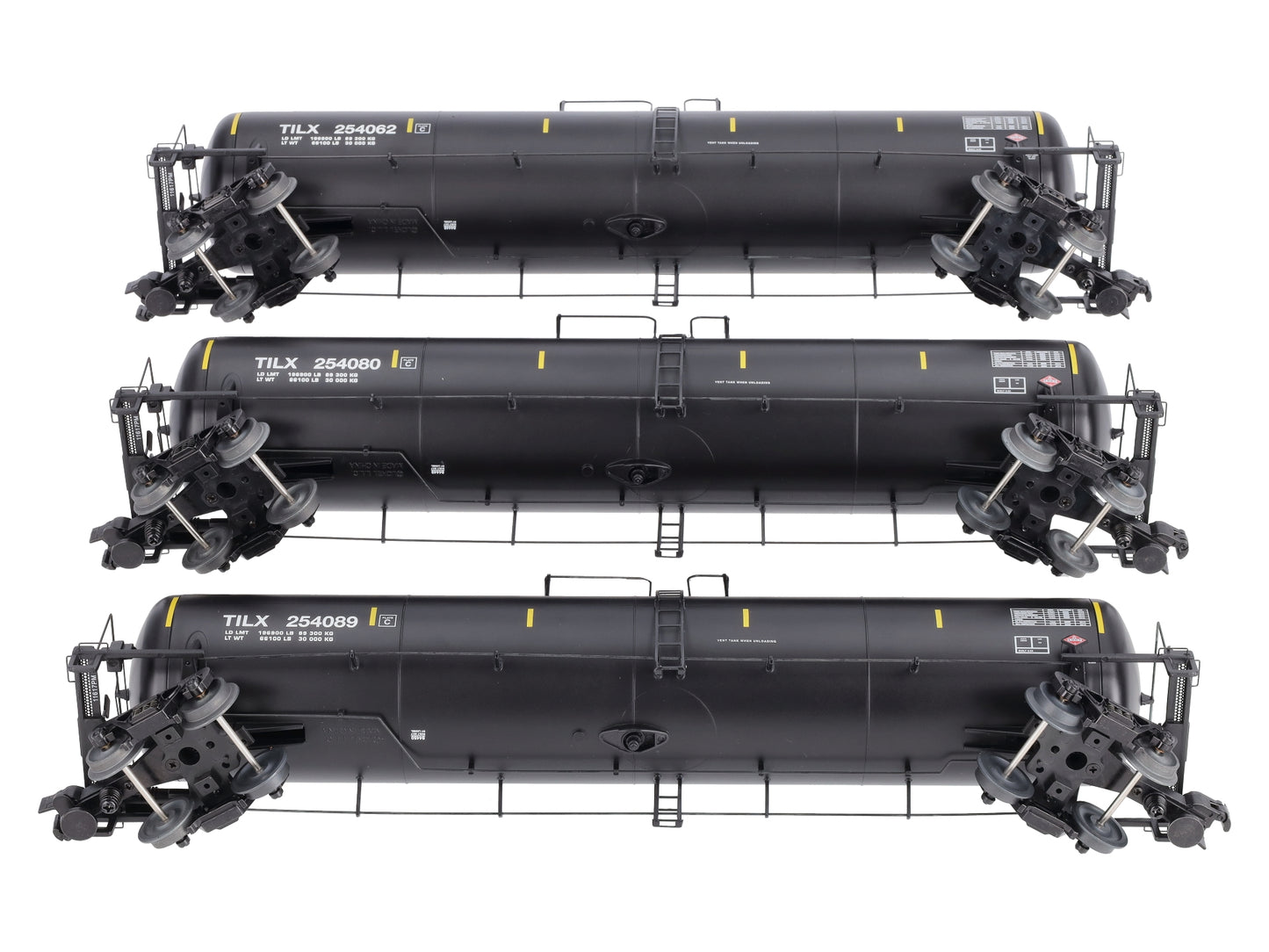 Lionel 6-84447 O TILX 30K Gallon Tank Cars (Set of 3)