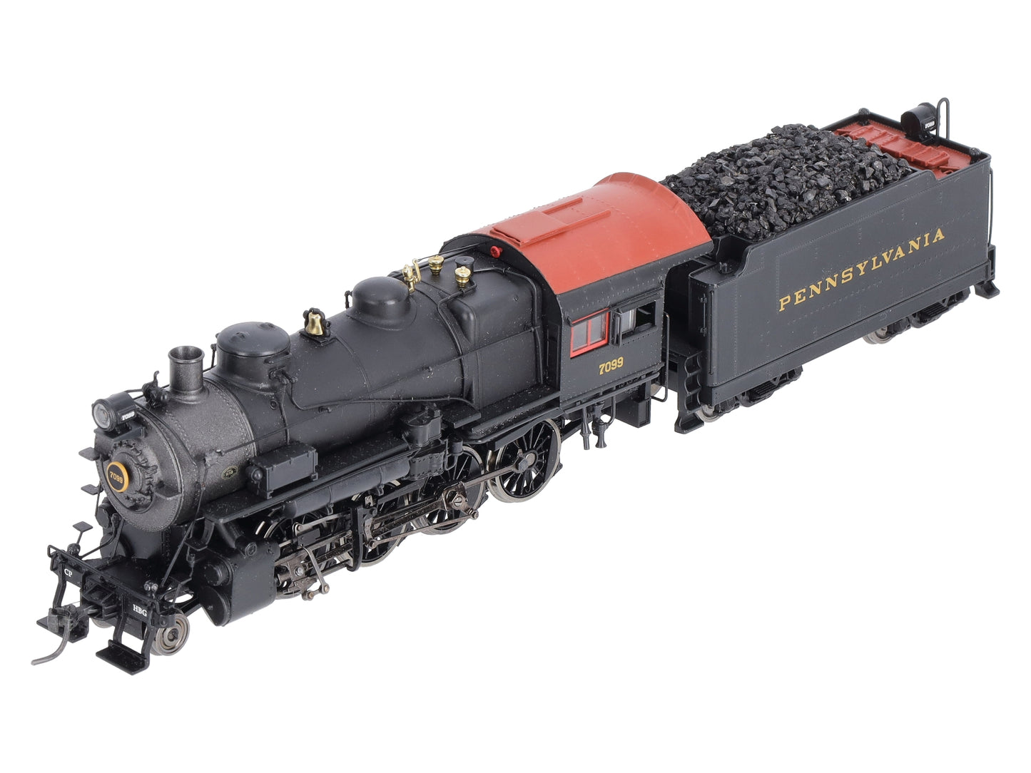 MTH 80-3241-1 HO Pennsylvania Railroad 2-8-0 H10 Steam Engine w/ P-S 3 #7099