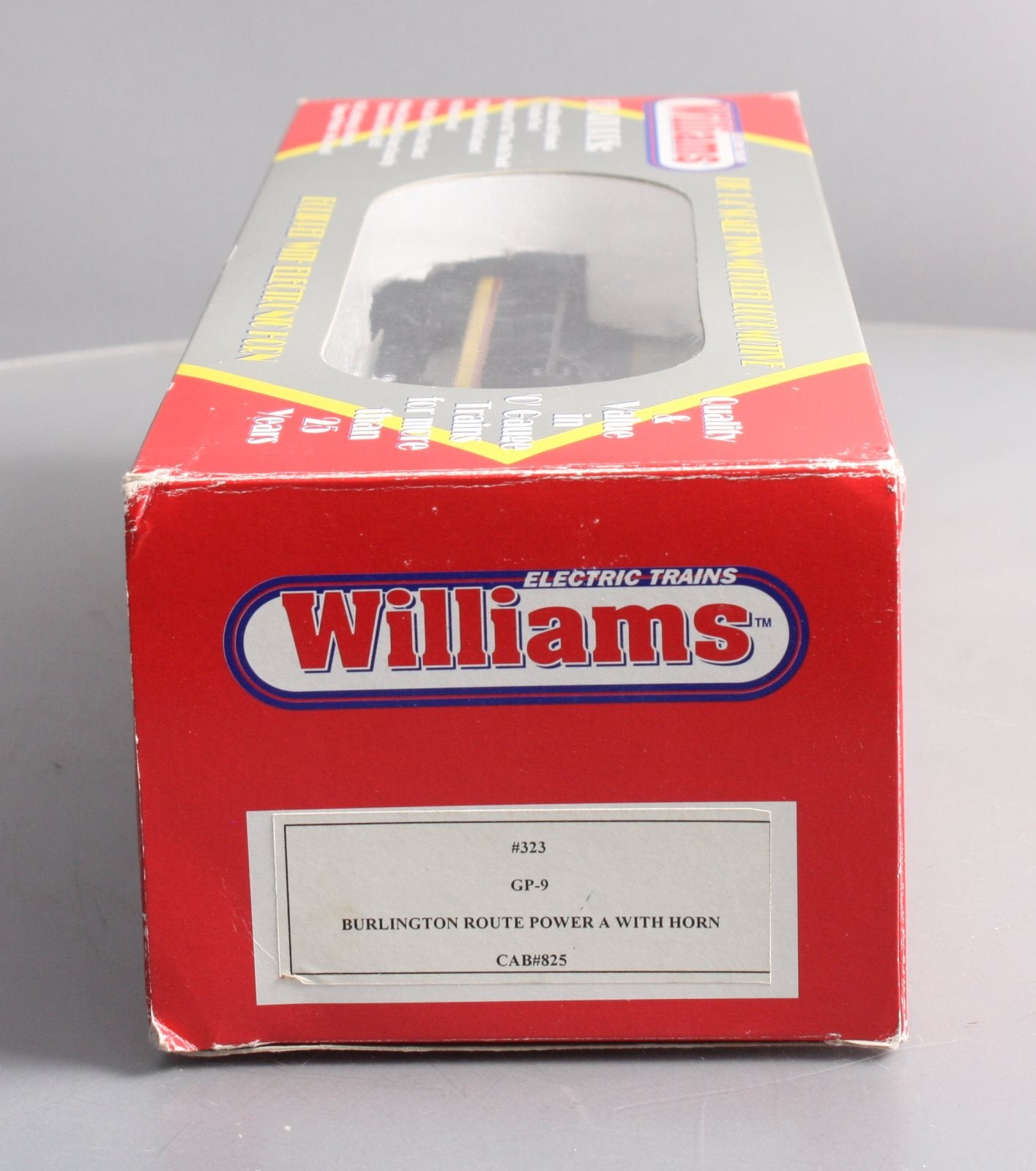 Williams 323 Burlington GP-9 Pwd. Diesel Loco w/Horn – Trainz