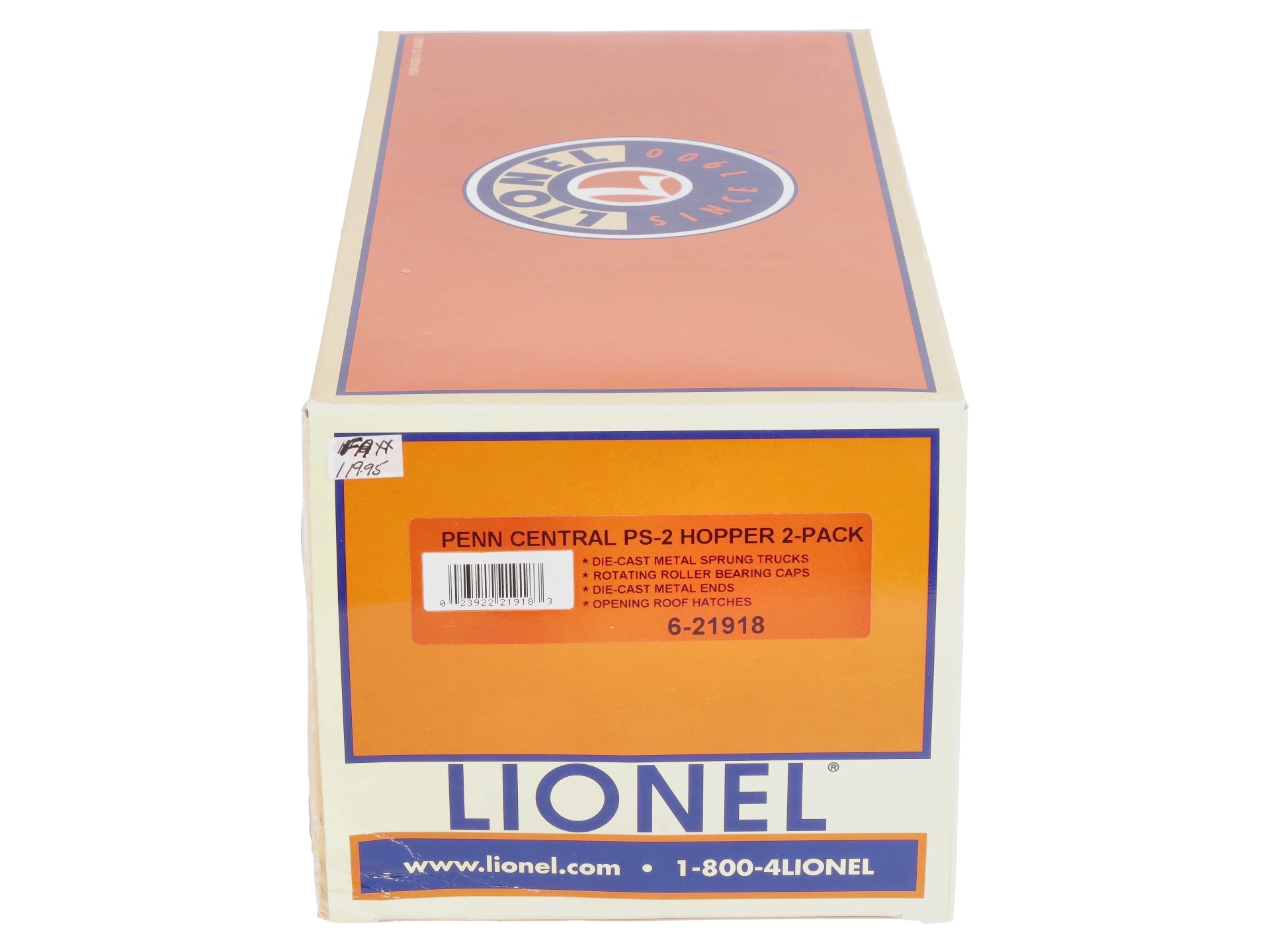 Lionel 6-21918 O Gauge Penn Central PS-2 Hoppers (Set of 2)
