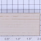 Acme 264-21 O Gauge Hand Cut Wood Timber Bundles 1 7/8" Long x 1" High x 1" Wide