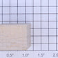 Acme 264-21 O Gauge Hand Cut Wood Timber Bundles 1 7/8" Long x 1" High x 1" Wide