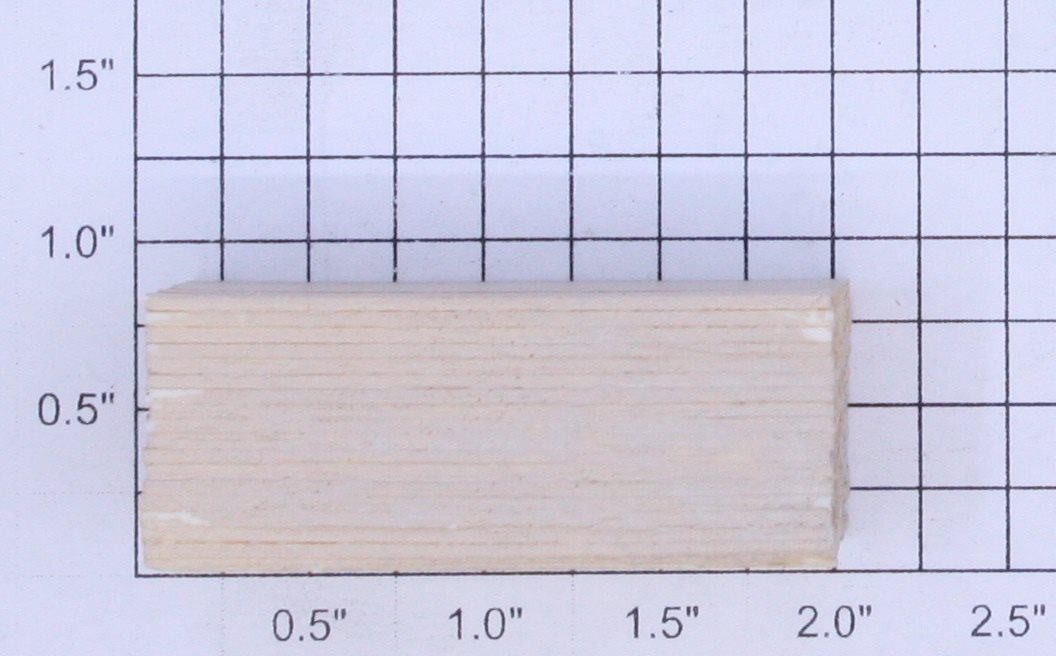 Acme 264-21 O Gauge Hand Cut Wood Timber Bundles 1 7/8
