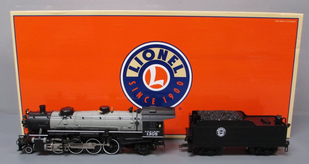 Lionel 6-11261 O Gauge D.M. & I.R. Mikado Steam Loco & Tender #1305 w LEGACY