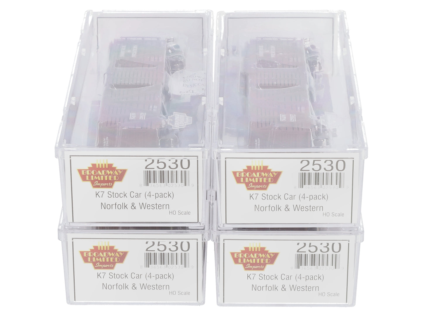 Broadway Limited 2530 HO Norfolk & Western PRR K7 Stock Car (4)