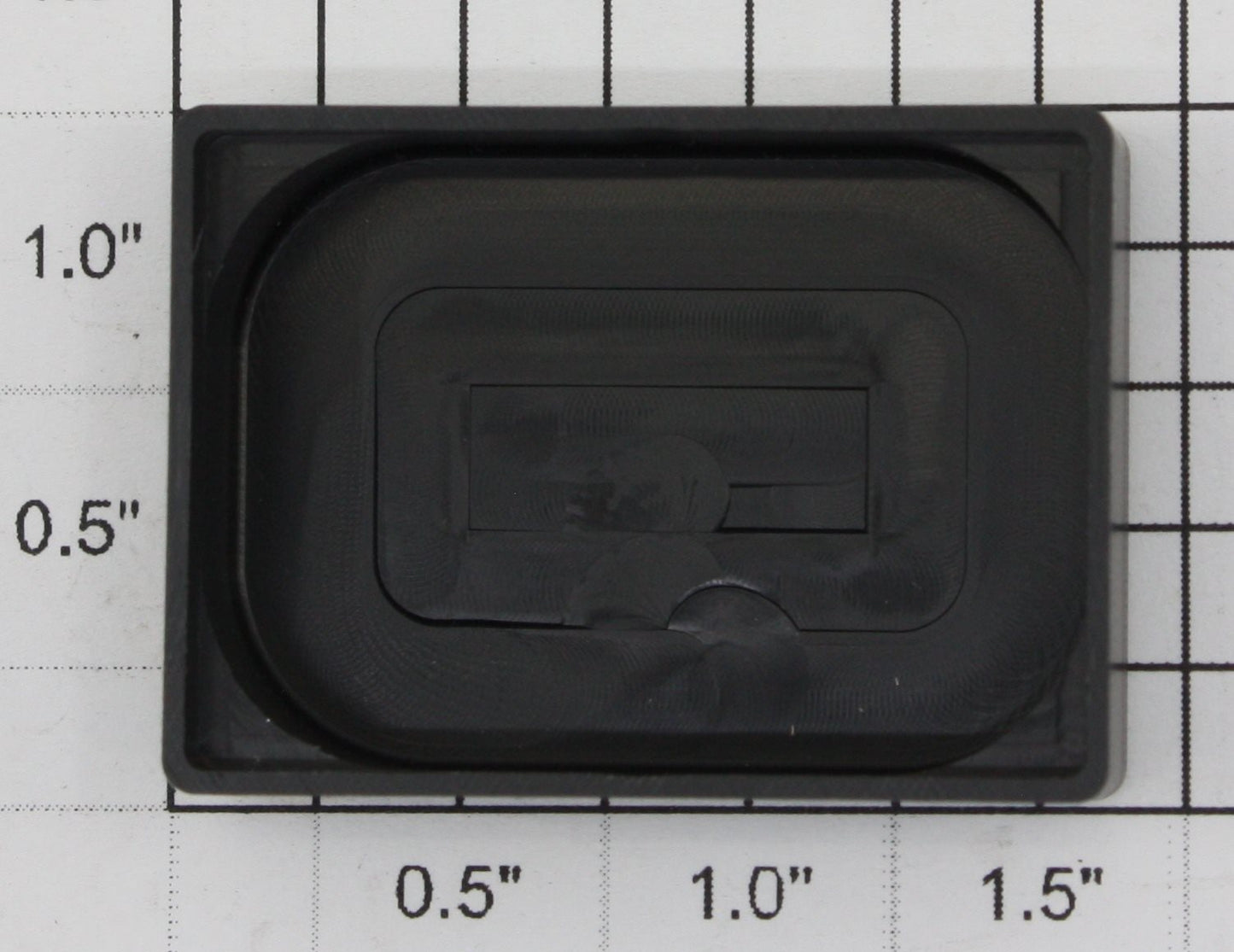 QSI 1.10" x 1.70" Enclosure Large-Oval, Snap Fit 28mm x 40mm